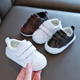 宝宝鞋子婴童加绒冬鞋男女幼童0-3岁真皮小白鞋1婴儿学步鞋10个月