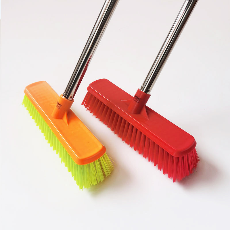 地板刷子加厚地刷阳台硬毛瓷砖卫生间菜市场鱼池冲水刷洗斜头扫把