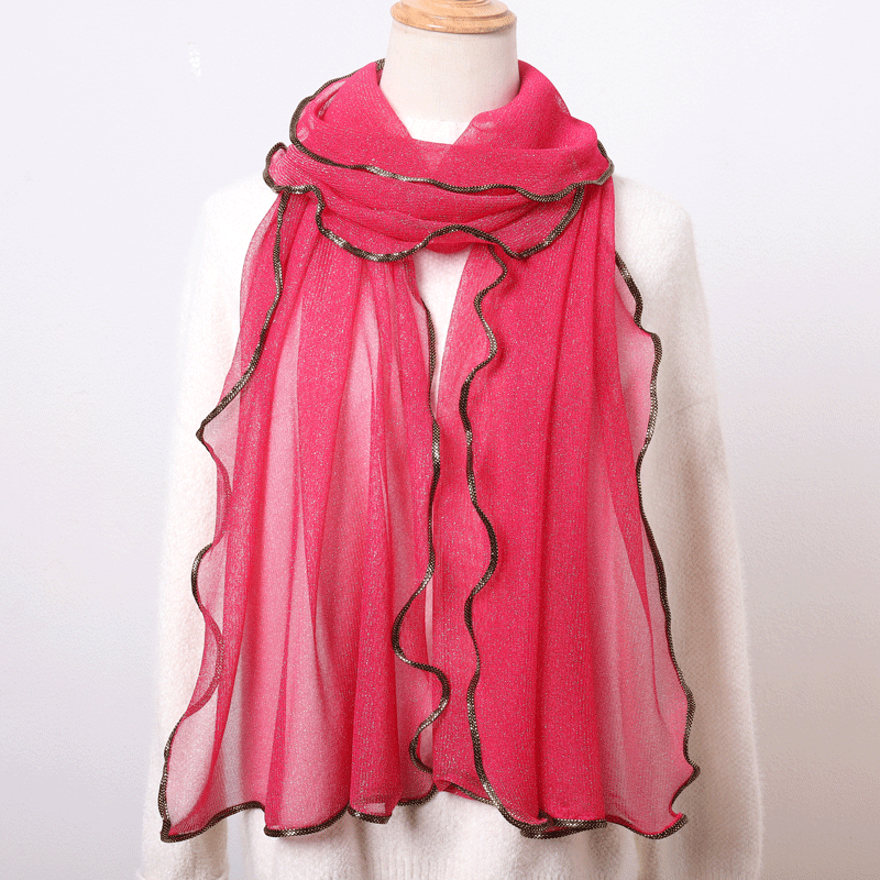 一折新款纱巾女时尚 百搭