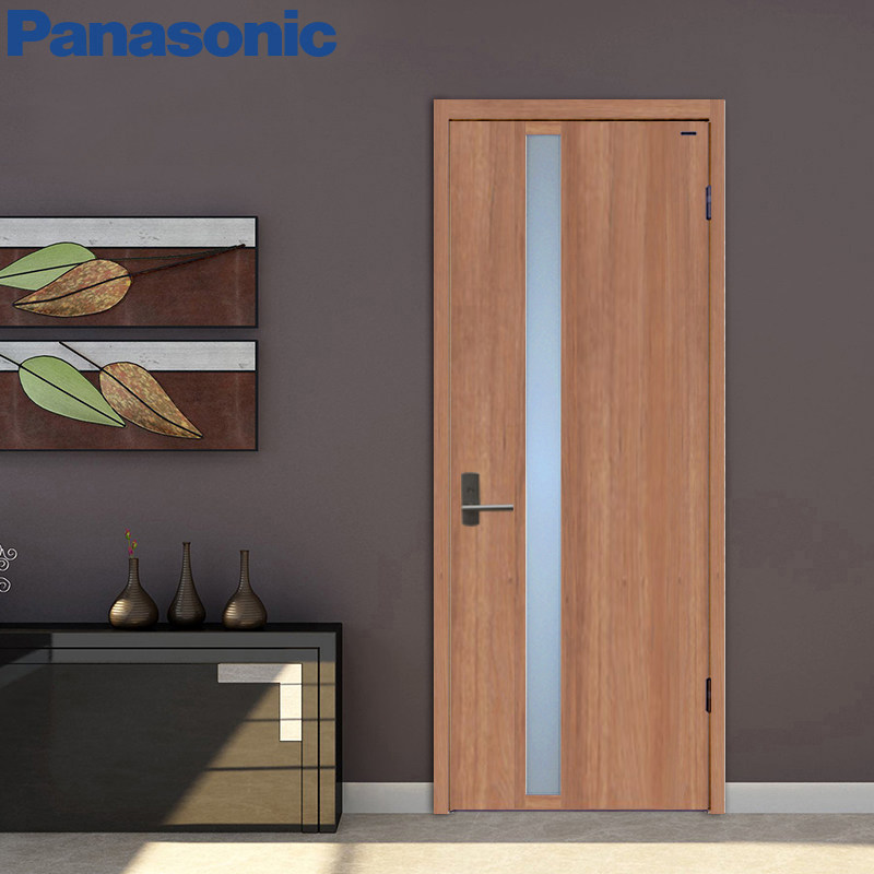 panasonic松下木肌风合室内门免漆实木复合pet贴膜卧室木门采光门