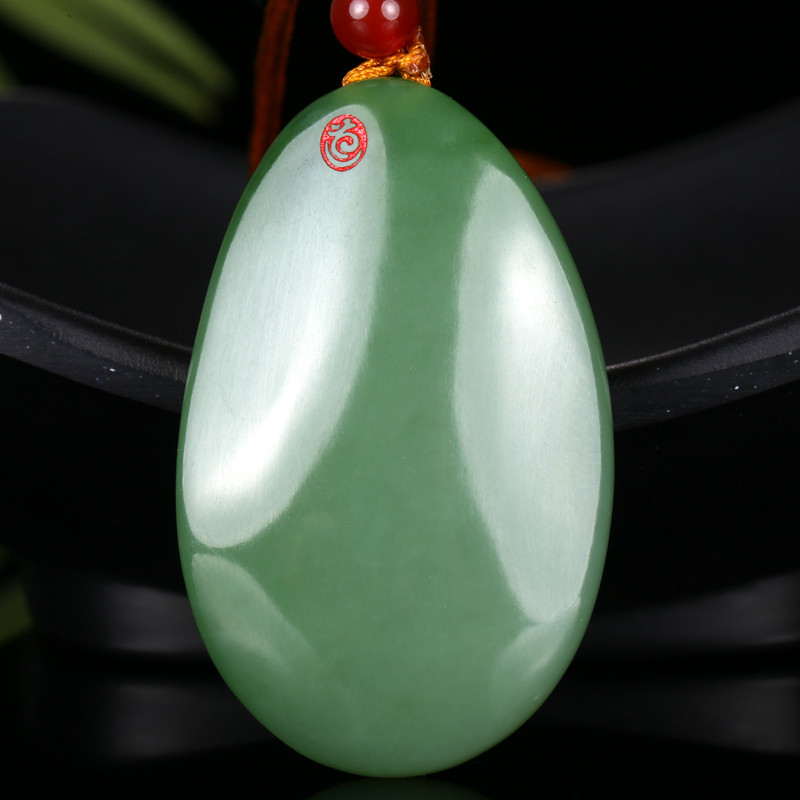 [直供]河南省玉石雕刻大师张国军 观音度世挂件 26.38g