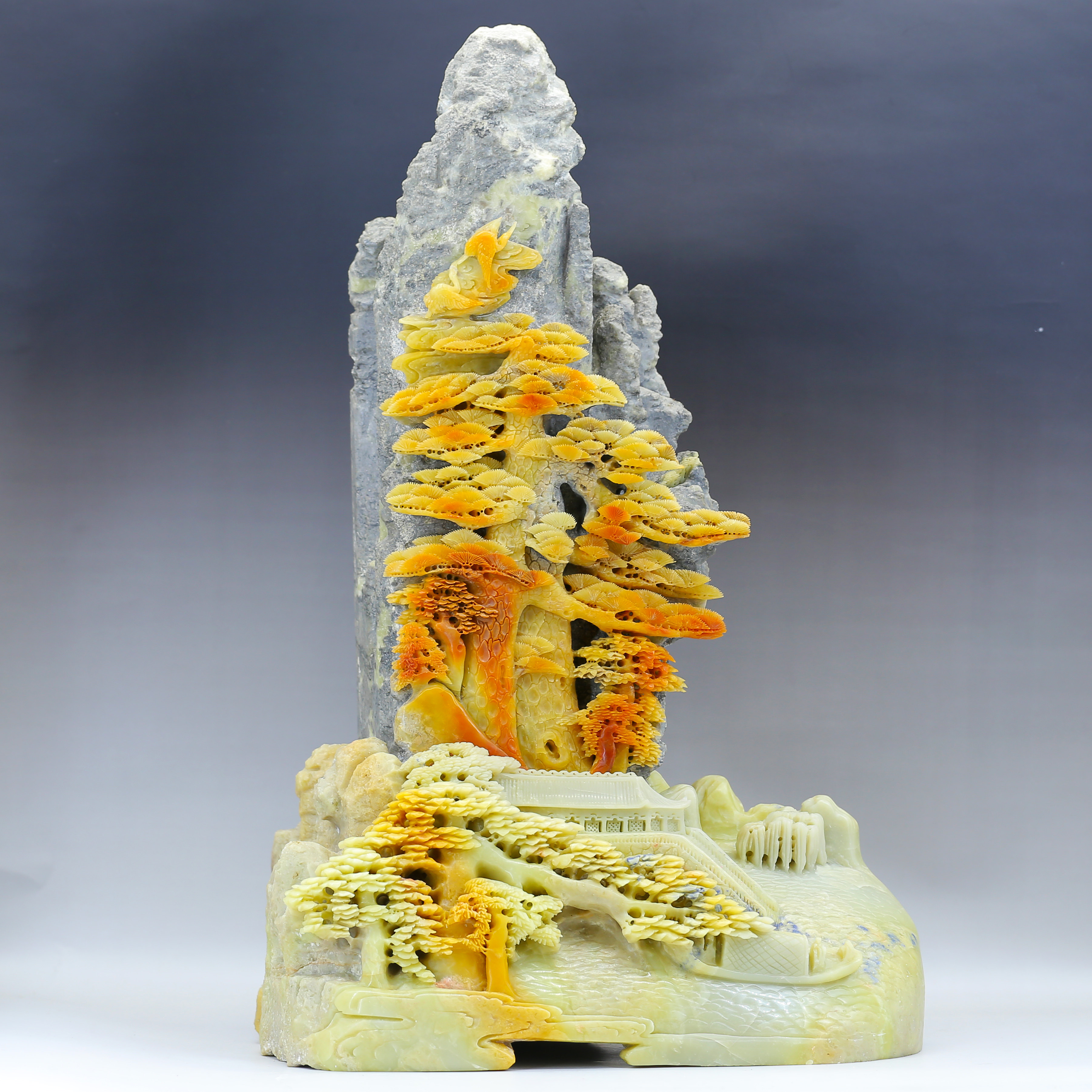 【松鹤延年】十年树木,百年树人 收藏品,馈赠佳品