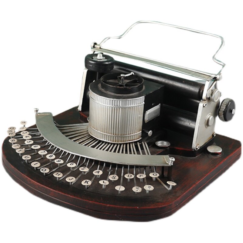 老式打字机模型摆件仿古做旧7080年代怀旧老物件老上海民国风装饰