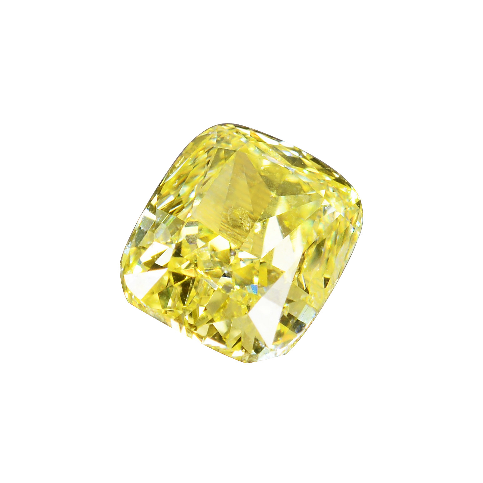 1.03克拉 fiy浓彩黄 天然黄钻裸石7437