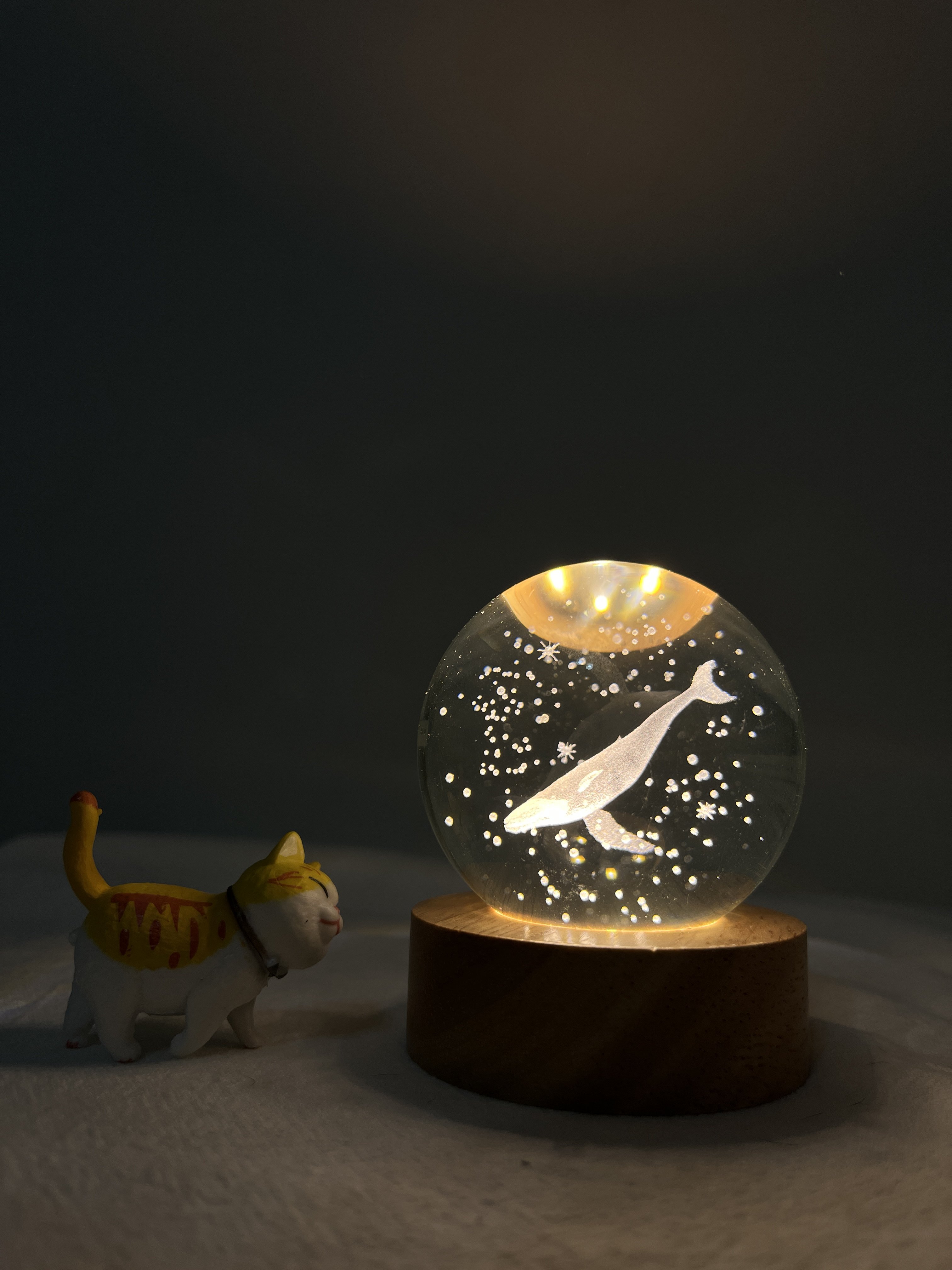 「左耳说」桌面治愈系ins水晶球文艺摆件小物件情侣创意生日礼物