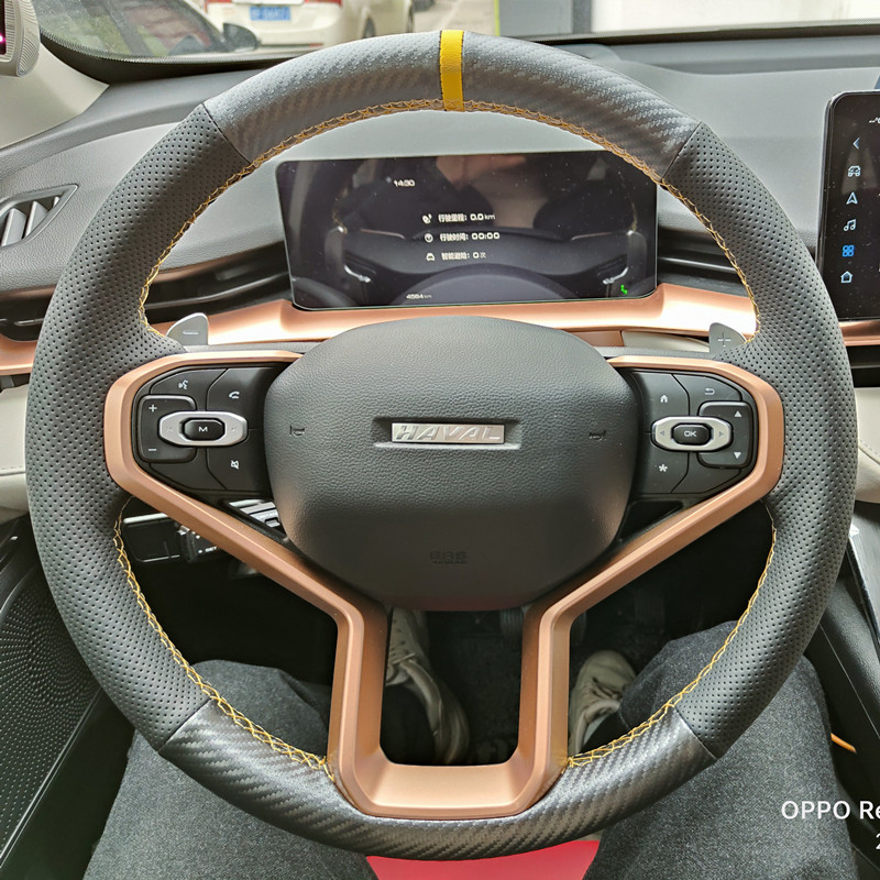 21款长城哈弗三代h6初恋赤兔大狗神兽h6s风骏7炮专用手缝方向盘套