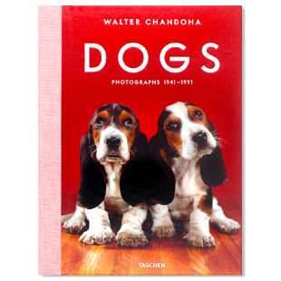 现货包邮 Walter Chandoha.Dogs Photographs 1941–1991 沃尔特·尚多哈 狗狗摄影集 超60个狗狗品种图片收录 TASCHEN原版 精装