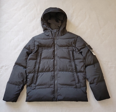 20FW 40723 CRINKLE REPS DOWN JACKET TOPSTONEY 连帽皱布羽绒服