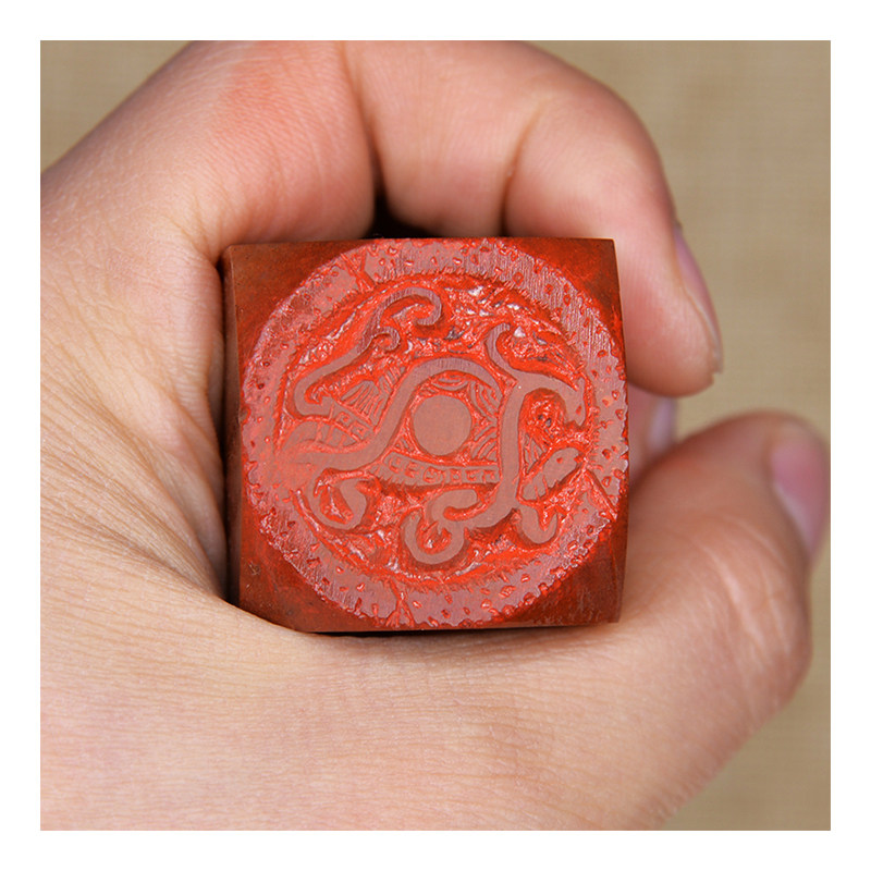 【市书协会员】郭其勇《四灵神兽 印章》寿山石 收藏级闲章