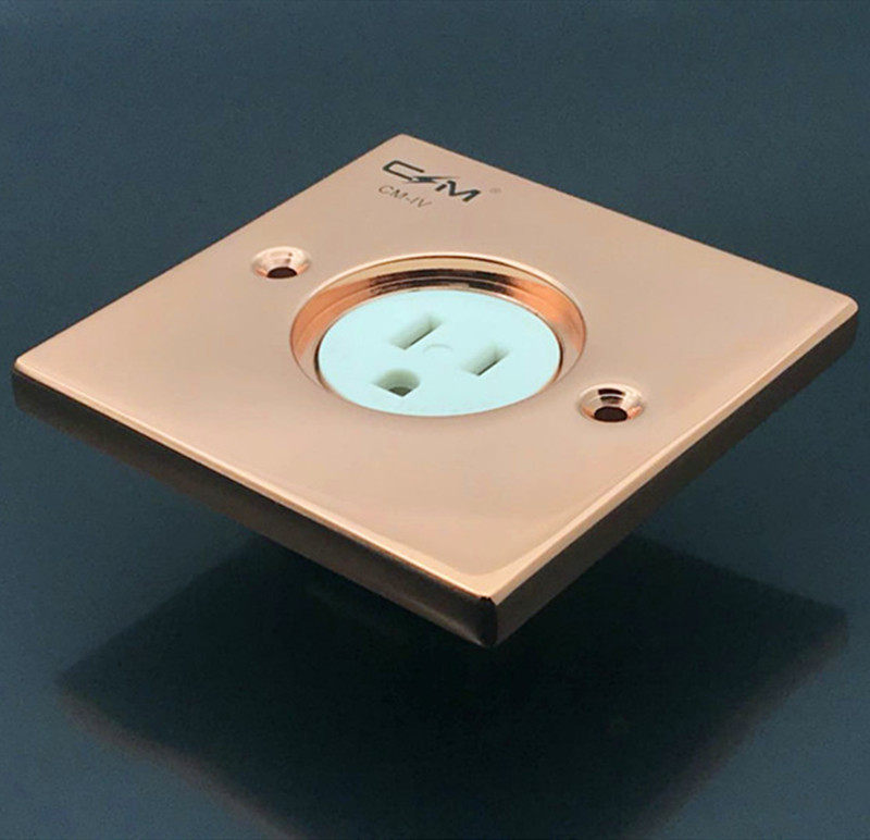 原装日本明宫 con-4 音响专用墙插86底盒适用hifi发烧级电源插座