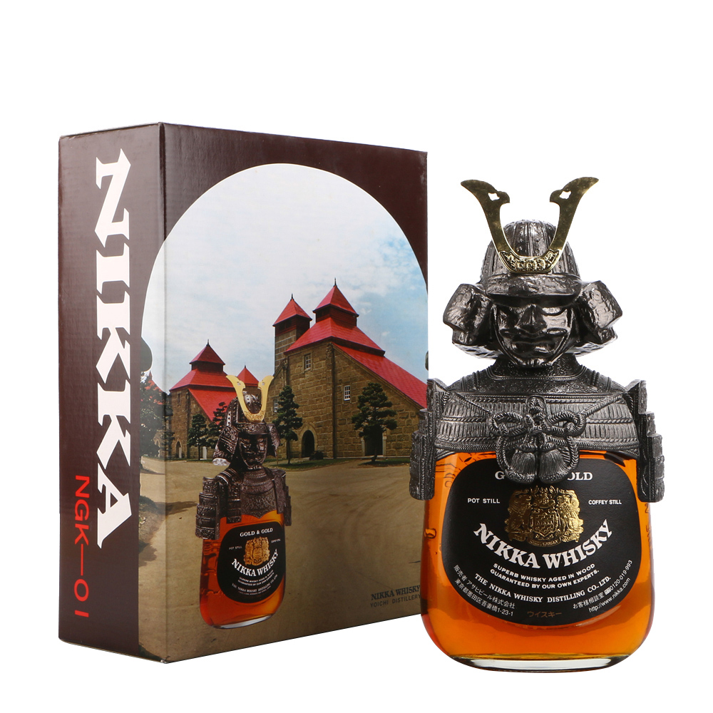 19.90年代日本 nikka武士威士忌酒 43度750ml