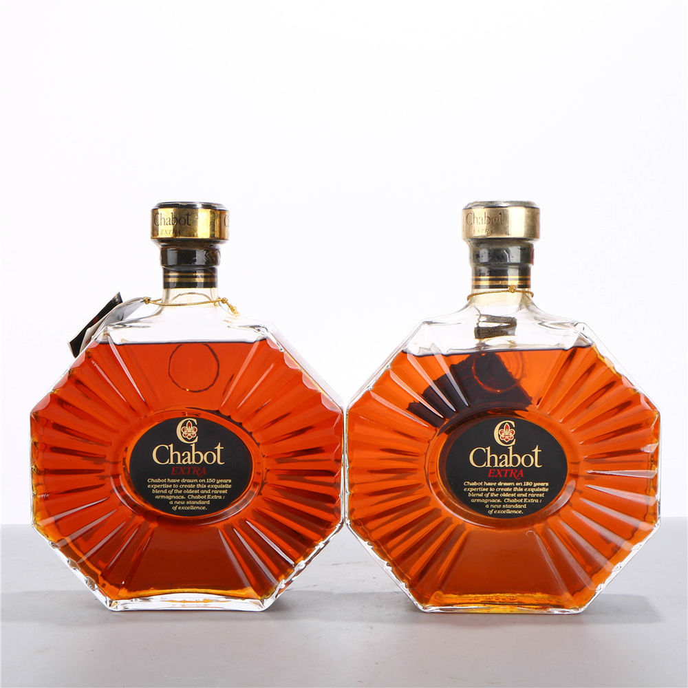 30.90年代嘉宝extra特级雅文邑白兰地 40度700ml2瓶