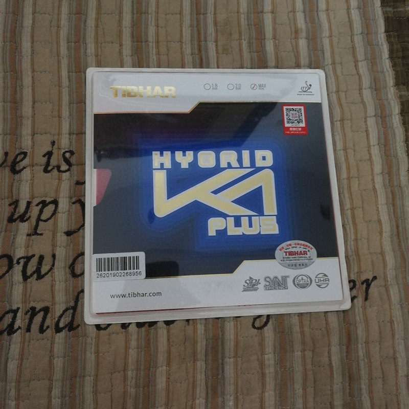 乒乓球挺拔k1套胶k1plus内能胶皮乒乓套胶