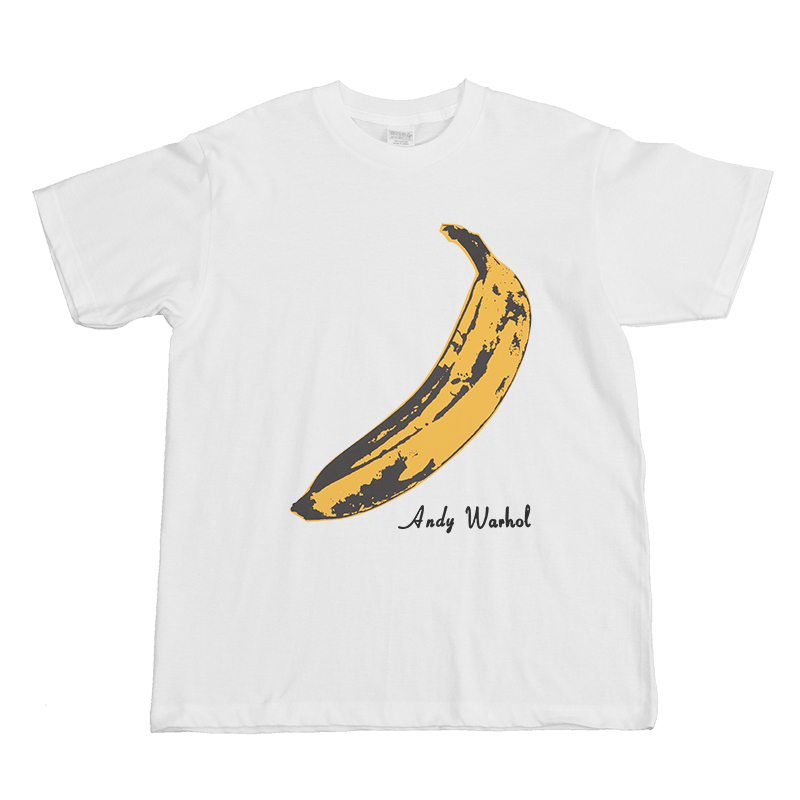 Andy Warhol地下丝绒乐队大香蕉摇滚涅槃披头士ACDC枪花长短袖T恤