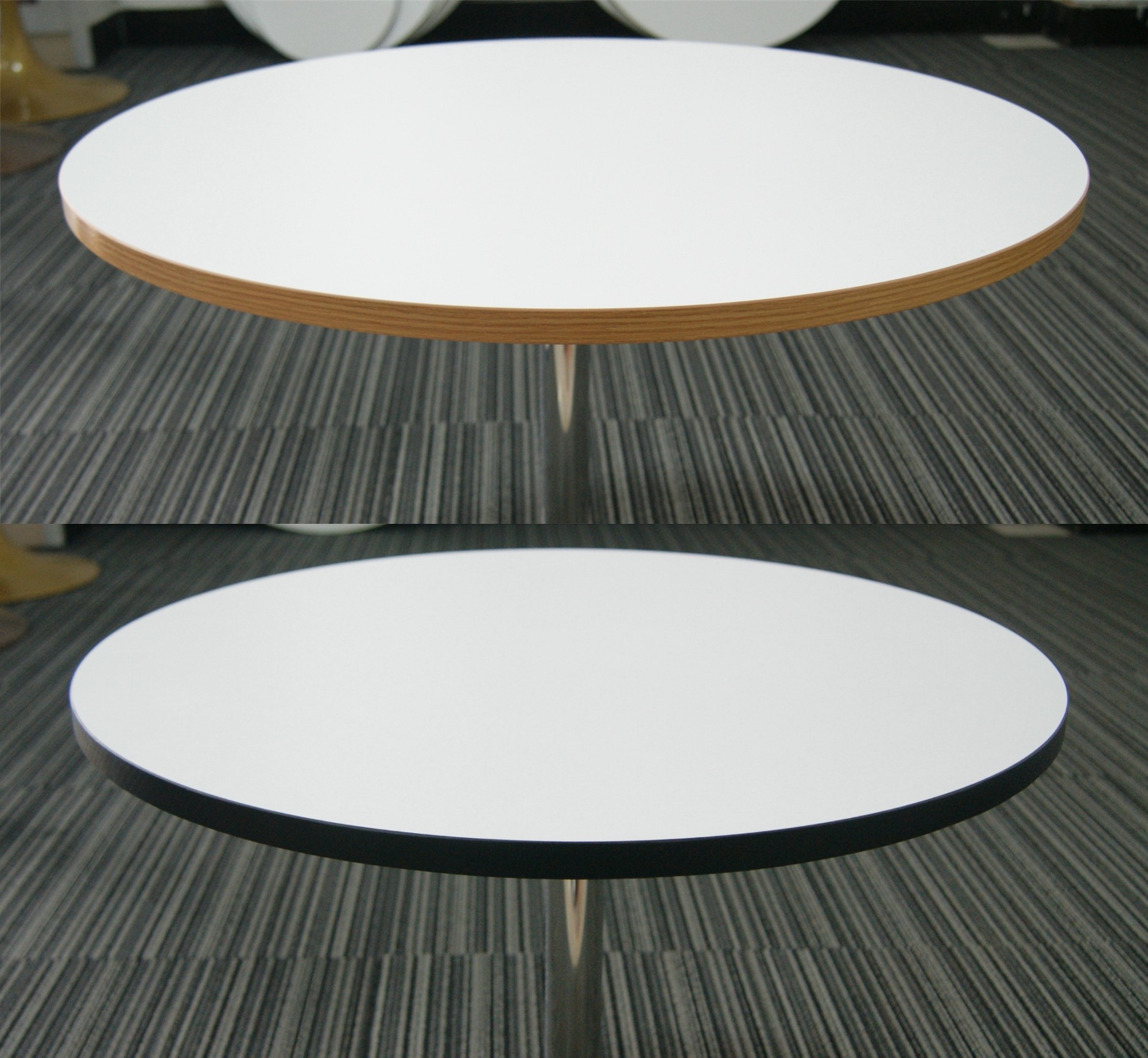 圆桌面方桌面 圆台桌子面咖啡桌面板 休闲桌台面圆形接待桌吧台桌