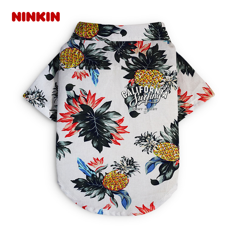 NINKIN狗狗夏威夷风格衬衫泰迪贵宾比熊雪纳瑞巴哥雪纳瑞斗牛衣服在类目 宠物/宠物食品及用品, 宠物服饰及配件, 宠物服装/雨衣中 - 来自Buy2taobao.com提供专业的淘宝代购服务