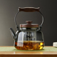 玻璃蒸煮茶壶耐高温大容量电陶炉烧水壶家用提梁壶泡茶壶茶具套装