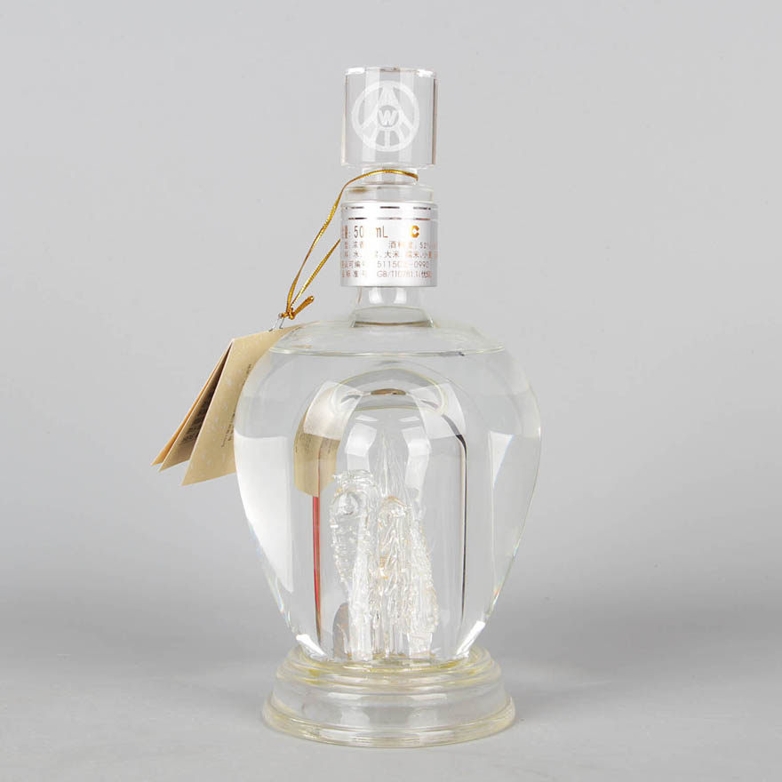 (65)2004年 五粮液 百年老店 52度 500ml【橘子 b-86】