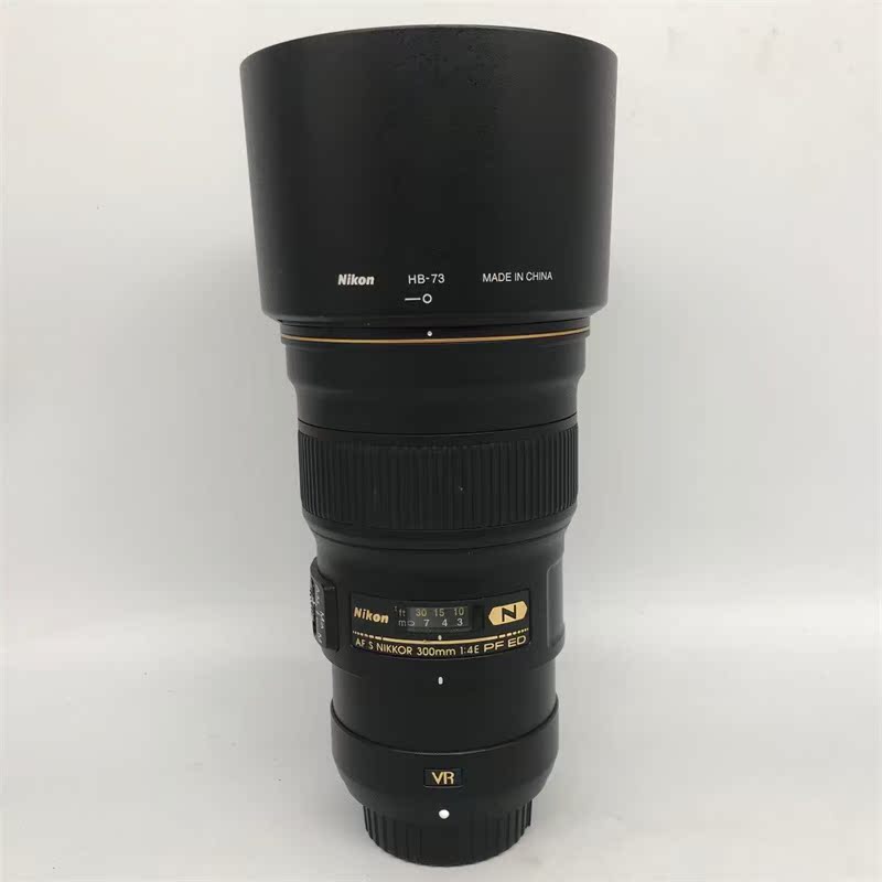 二手95新尼康nikonafs300mmf4epfedvr标准定焦相机镜头