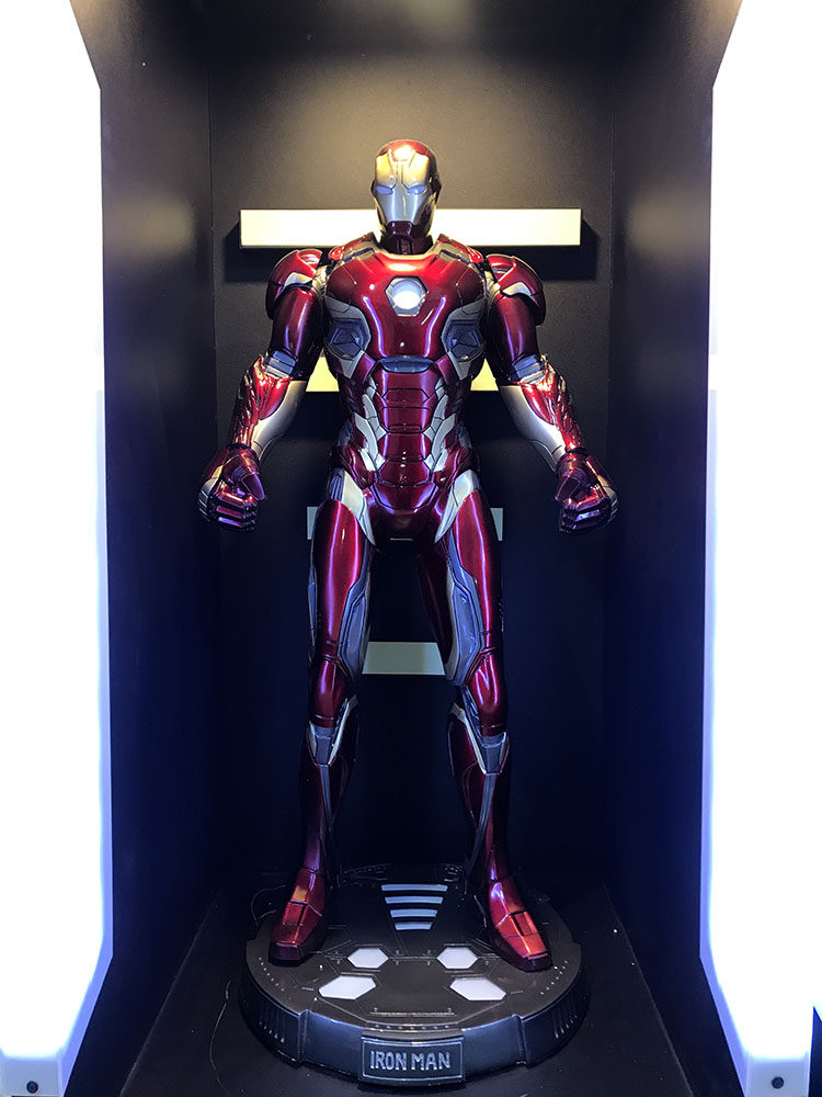 一折漫威美国队长手办_复仇者联盟mk45钢铁侠战衣1/2全身像1代2代漫威