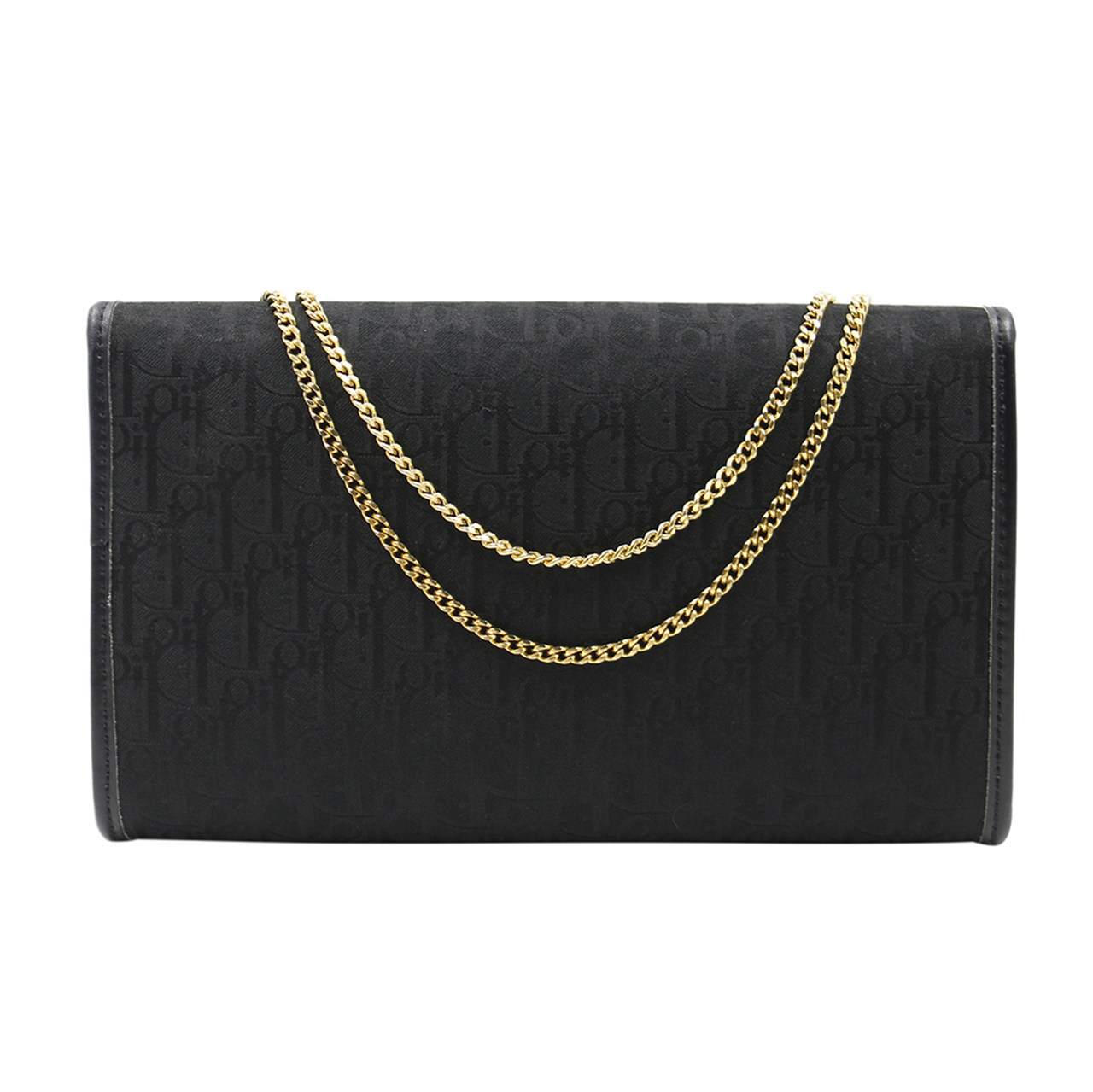 [9.0新]迪奥dior女士链条包单肩包黑色肩背包