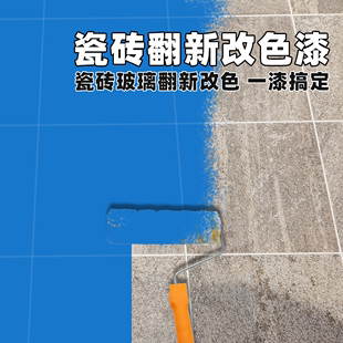 家沐春瓷砖改色漆玻璃 塑料 大理石地砖翻新专用定制调色无需底涂