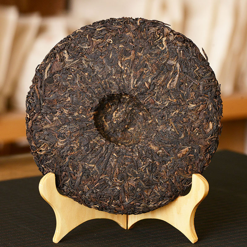 【21饼】凤牌七子饼二级甲等生茶十四年昆明纯干仓老茶饼茶357g