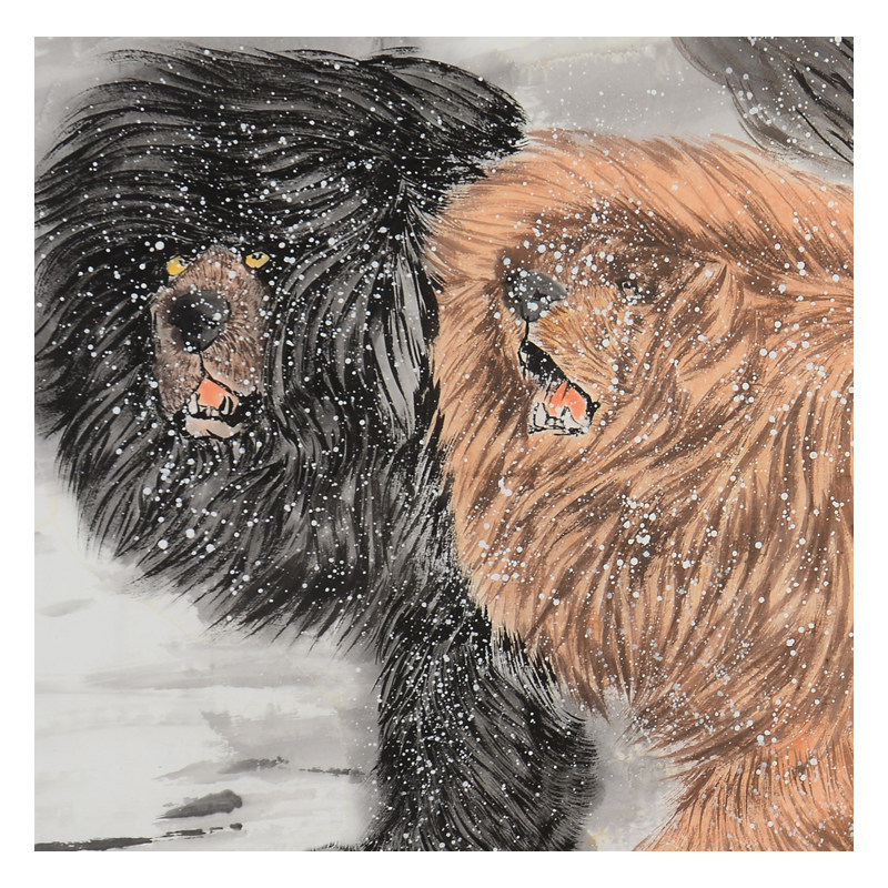 梁振辉 《神威》 著名画家