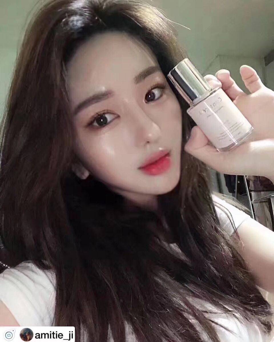 正品韩国control水蜜桃水光肌二奶霜隔离霜妆前乳三合一蕊橙