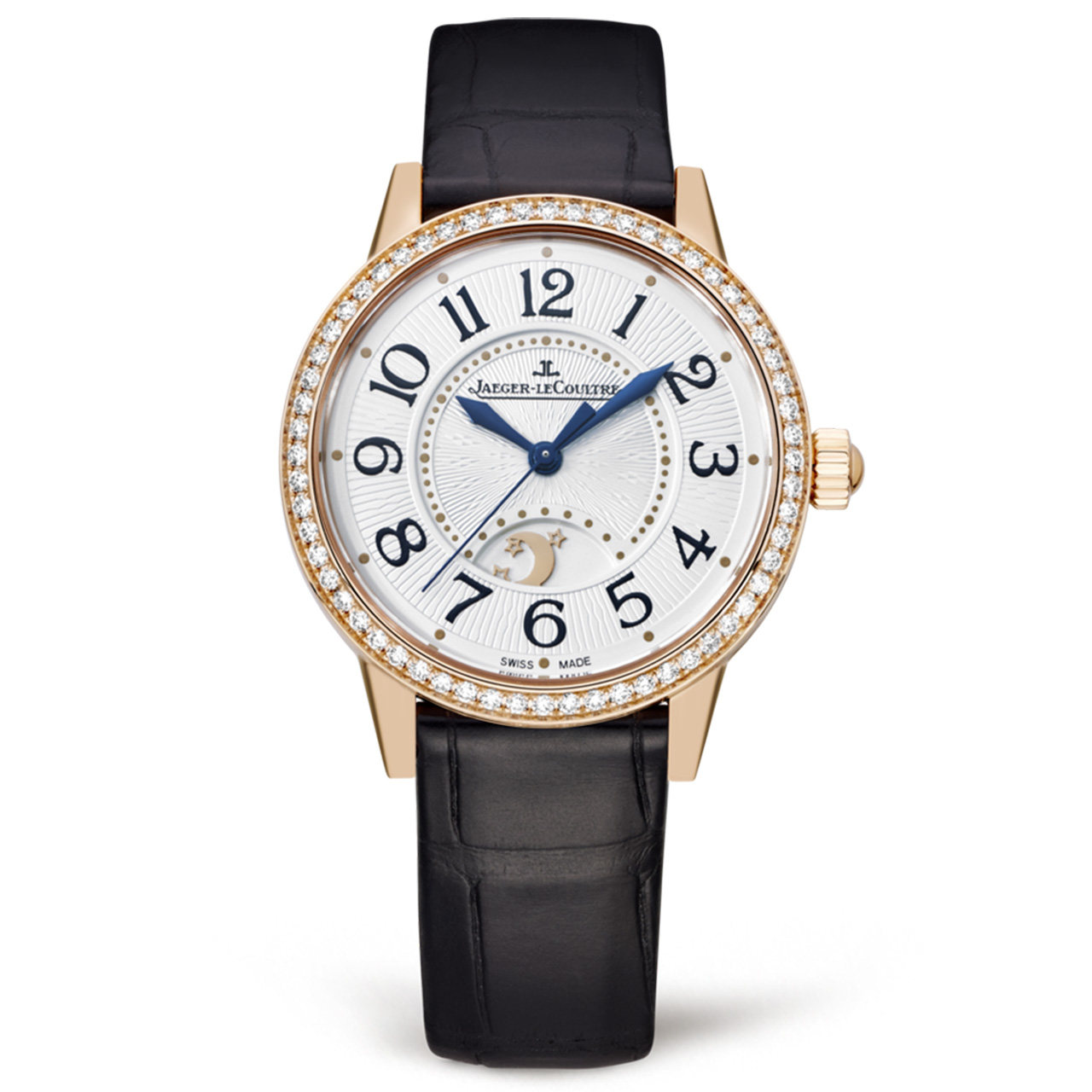 [9新] 积家[参考公价165500]自动机械女表原镶钻玫瑰金