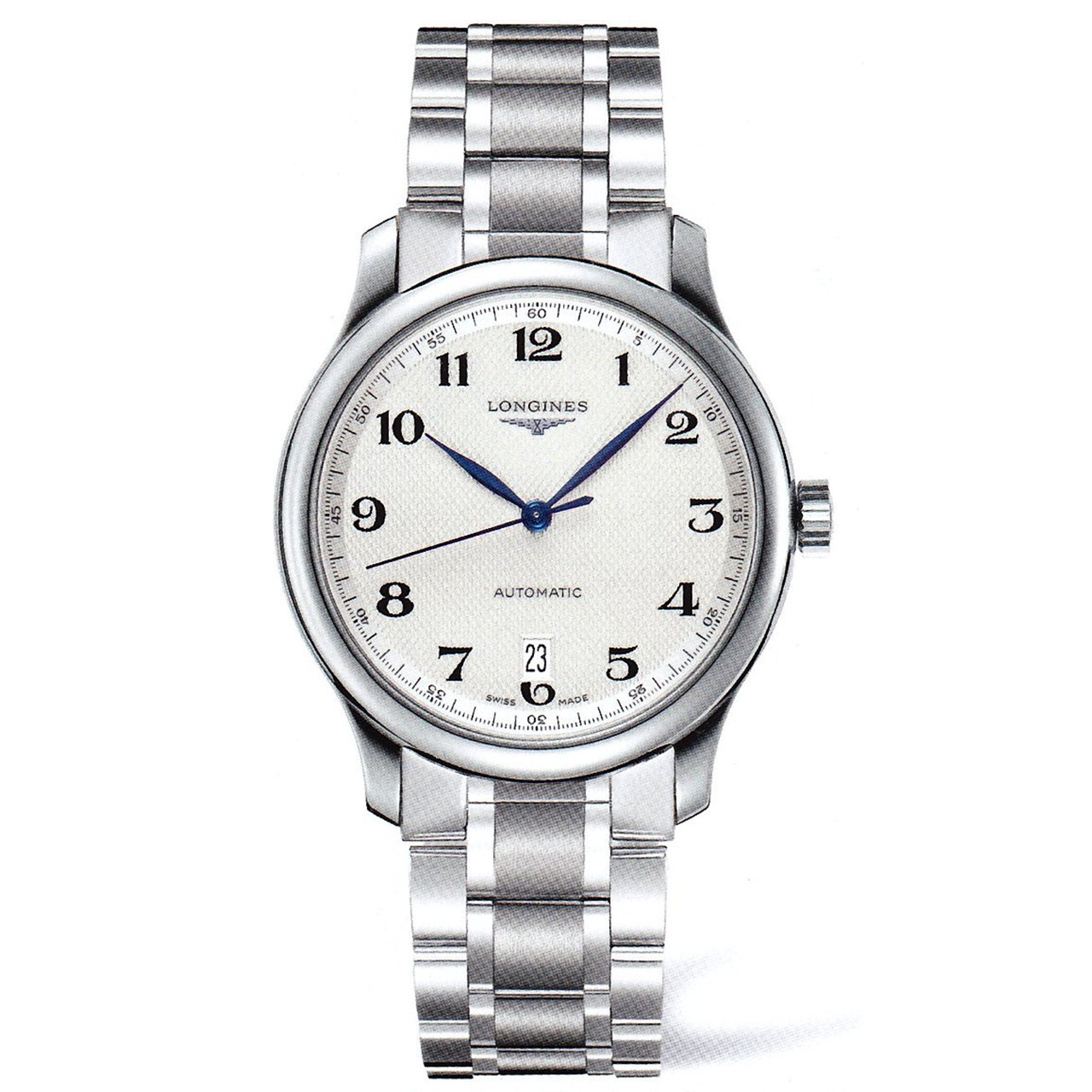 [无保留价][9.5新]浪琴自动机械男表制表传统系列日期钢