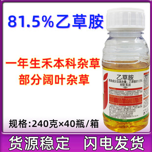 81.5%乙草胺乙草铵农用苗前芽前除草封闭药除草剂正品农药240克