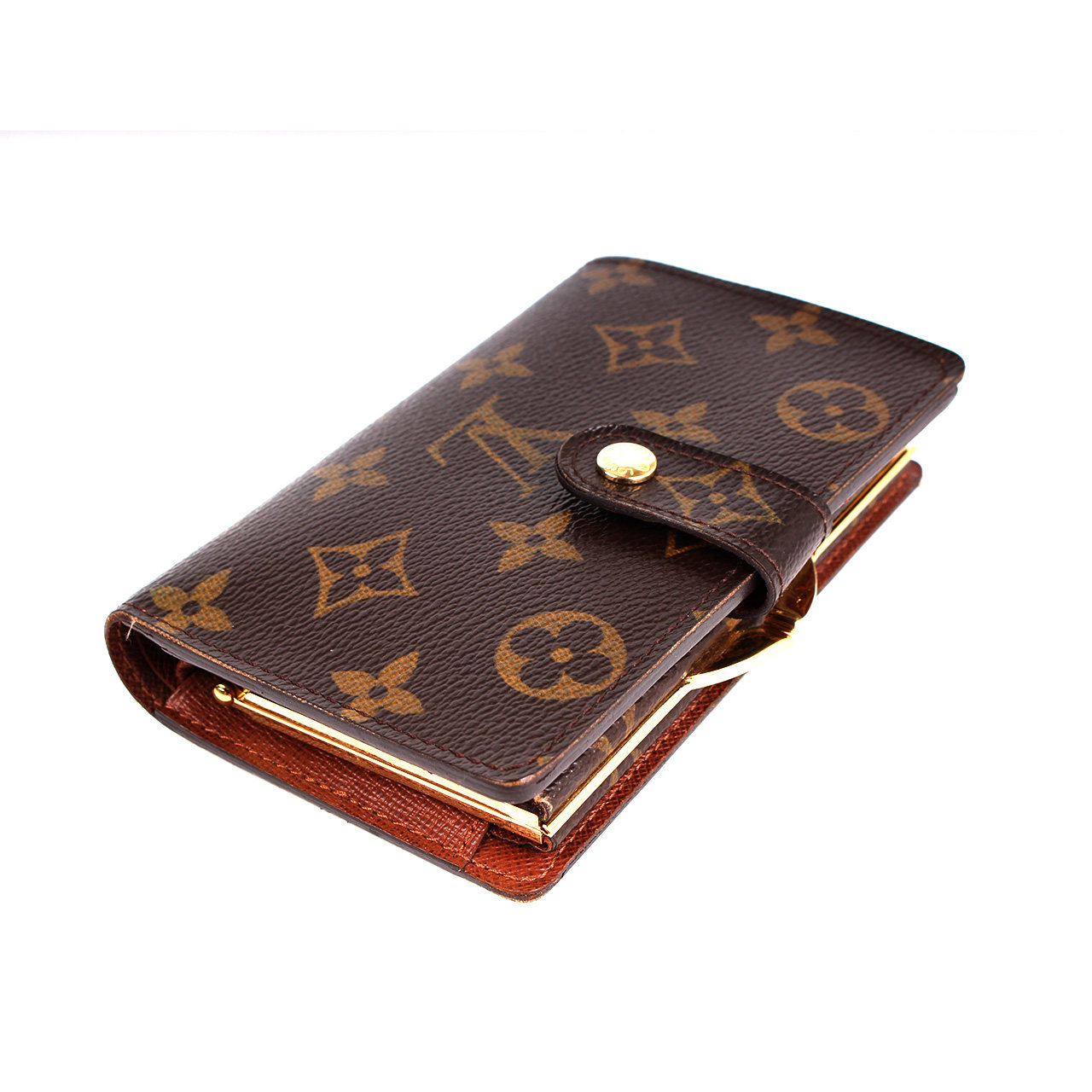 [9.5新]路易威登lv女士老花短款钱包2572