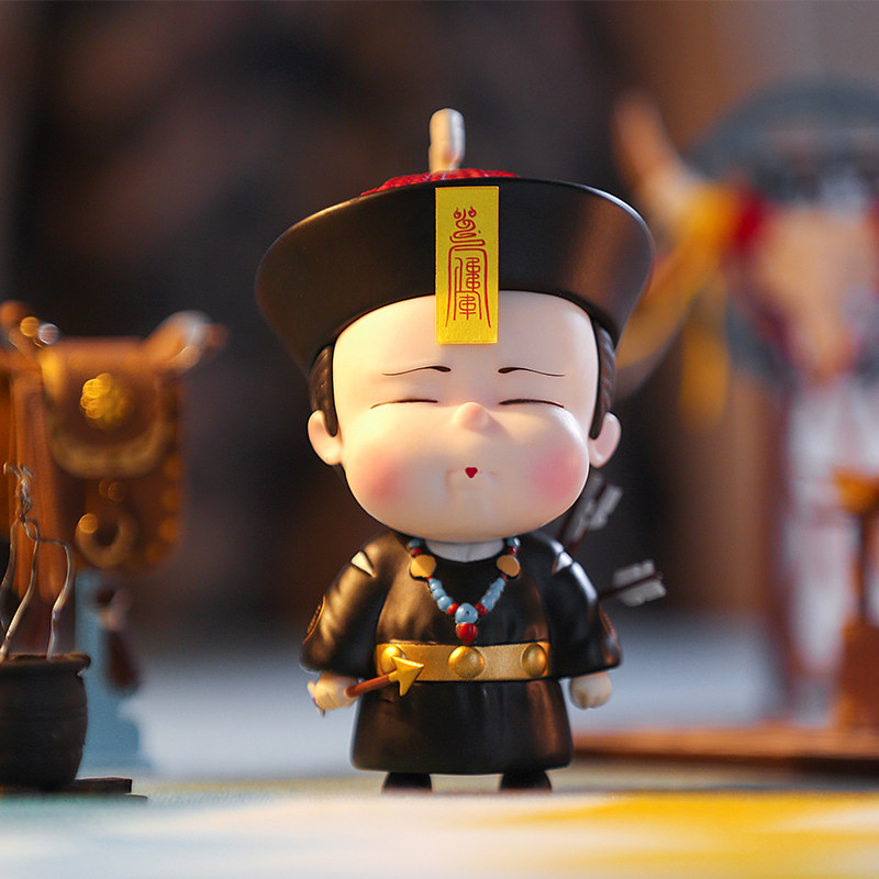 特价僵小鱼_僵小鱼盲盒正版手办可爱女生网红国风僵尸人偶娃娃玩具