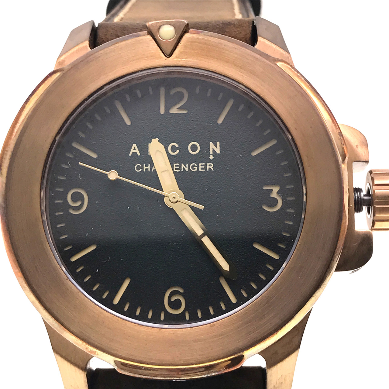 [无保留价][9.9新] ancon复古系列自动机械男表 ch003