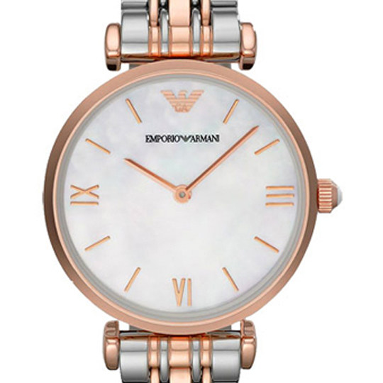 [无保留价][9.9新] armani/阿玛尼时尚石英女表 ar1683