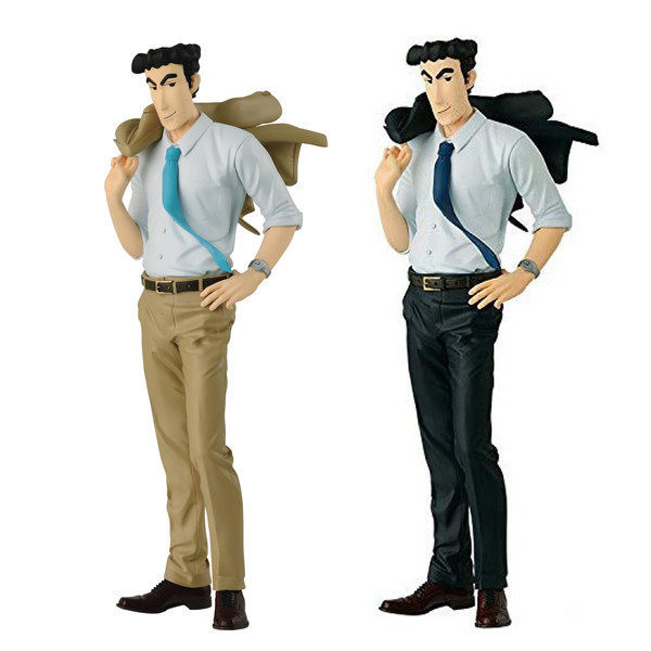 祖国版蜡笔小新模型手办摆件手执鲜花款野原广志两色可选手办公仔