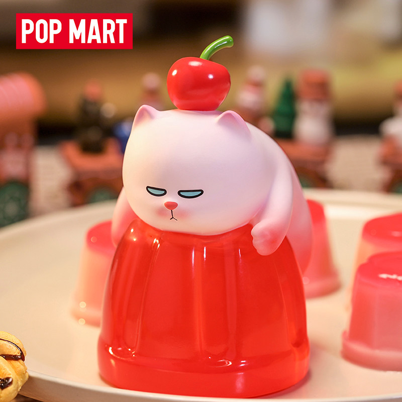 popmart泡泡玛特 vivicat悠悠美食系列盲盒潮流创意玩具礼物可爱
