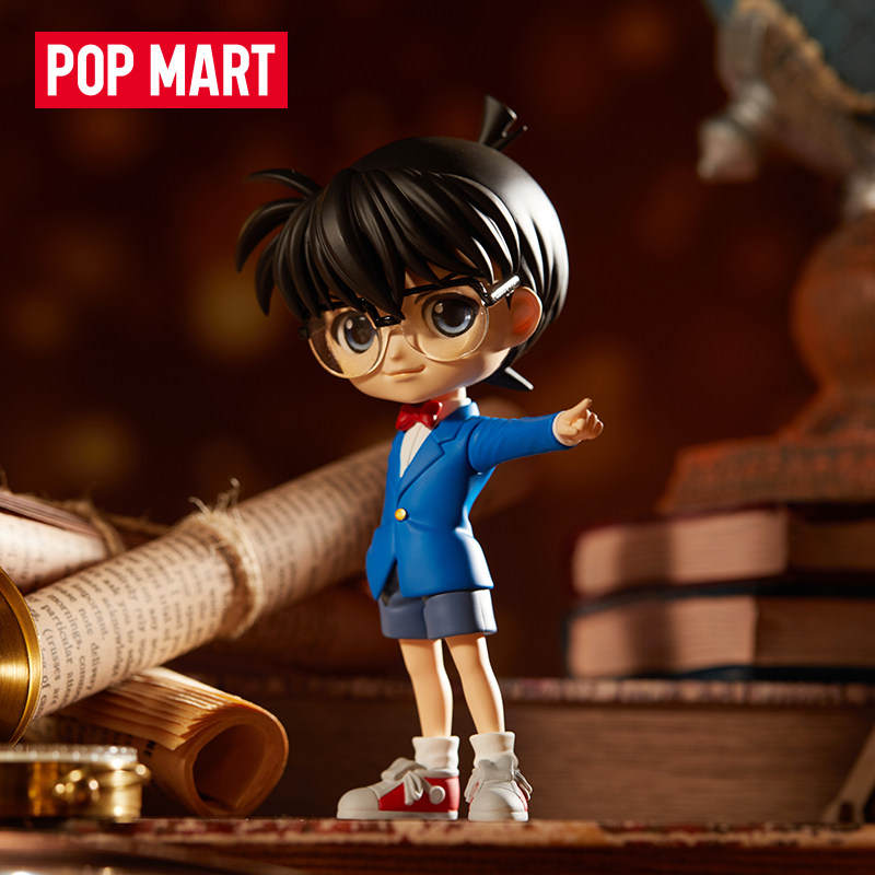 popmart泡泡玛特 qposket名侦探柯南系列手办盲盒创意玩具礼物