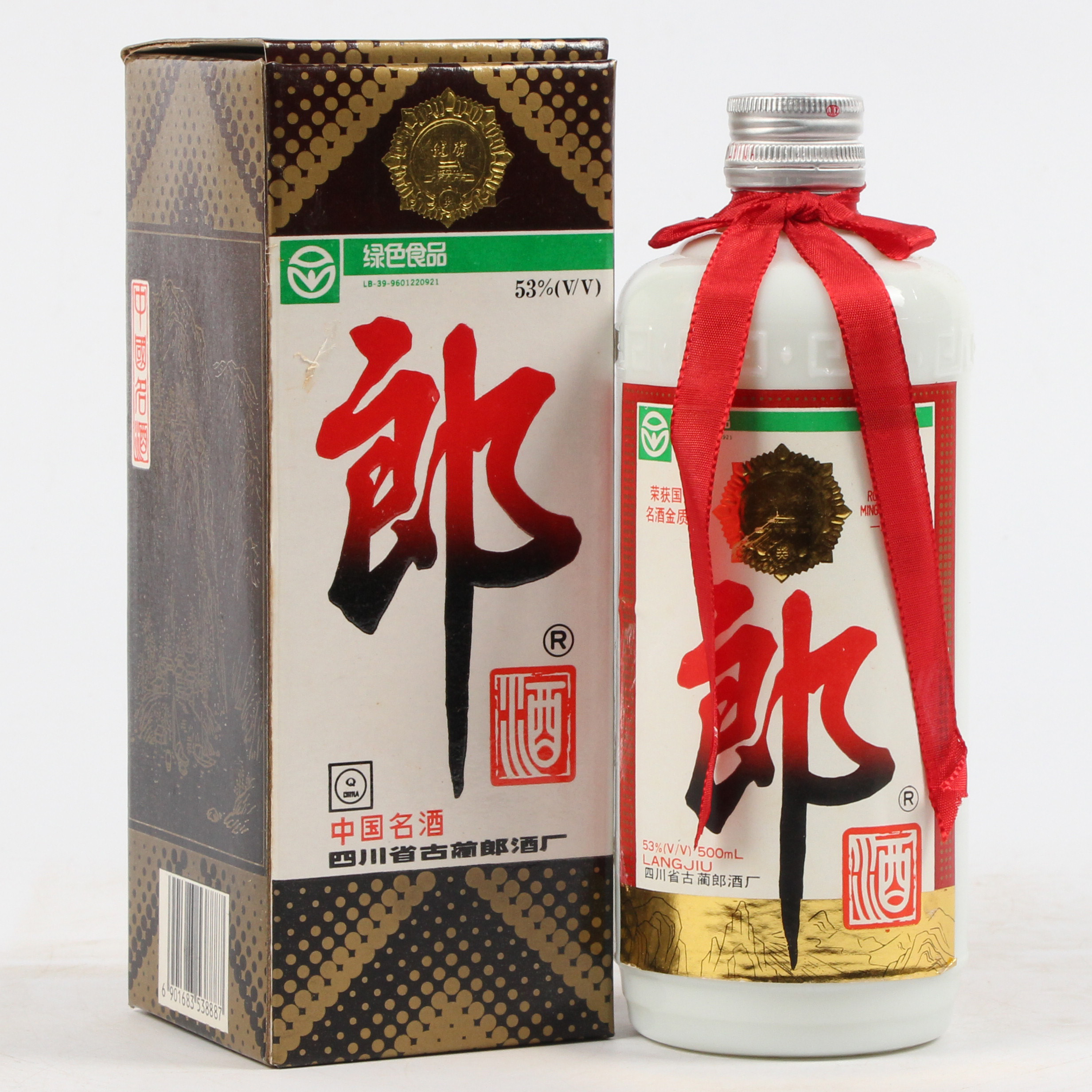 36【中国名酒】1996年郎酒 53度500ml 一箱12瓶
