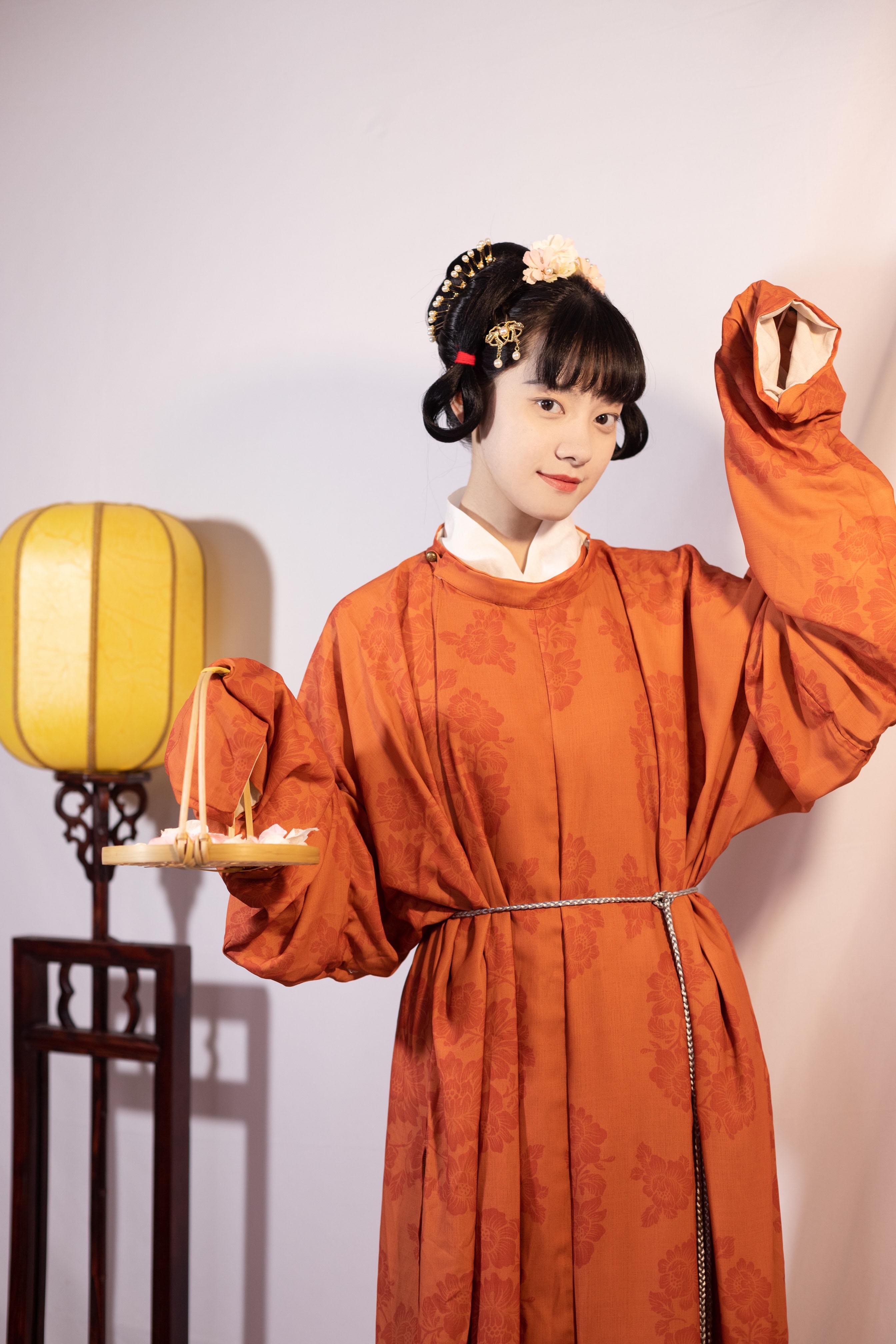 素念原创【现货】唐圆领袍缺胯袍单面4色汉服男女装大码定制