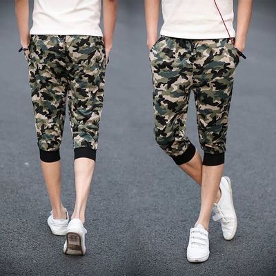 summer man shorts Haren pants Chaopai Pencil Pants Men's trousers Easy 7 pants Sports pants Cropped Trousers Casual pantsin the Men's clothing, Casual pants category - from Buy2taobao.com to provide professional Taobao agent buy service