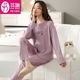 睡衣女春秋季纯棉长袖大码2025新款100%全棉四季家居服套装可外穿