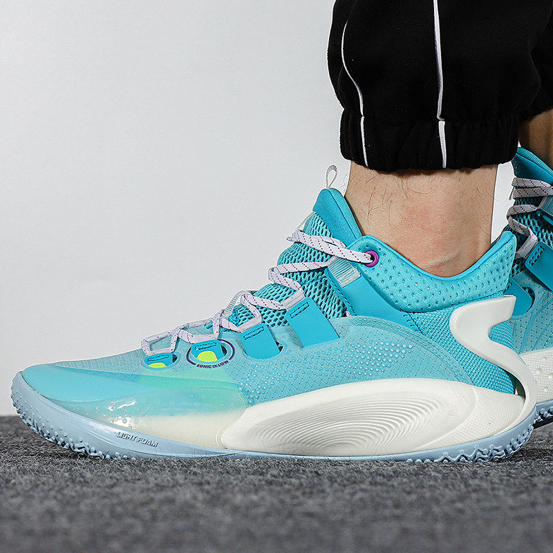 lining李宁男鞋2021秋季新款运动鞋比赛实战音速9篮球鞋潮abar039