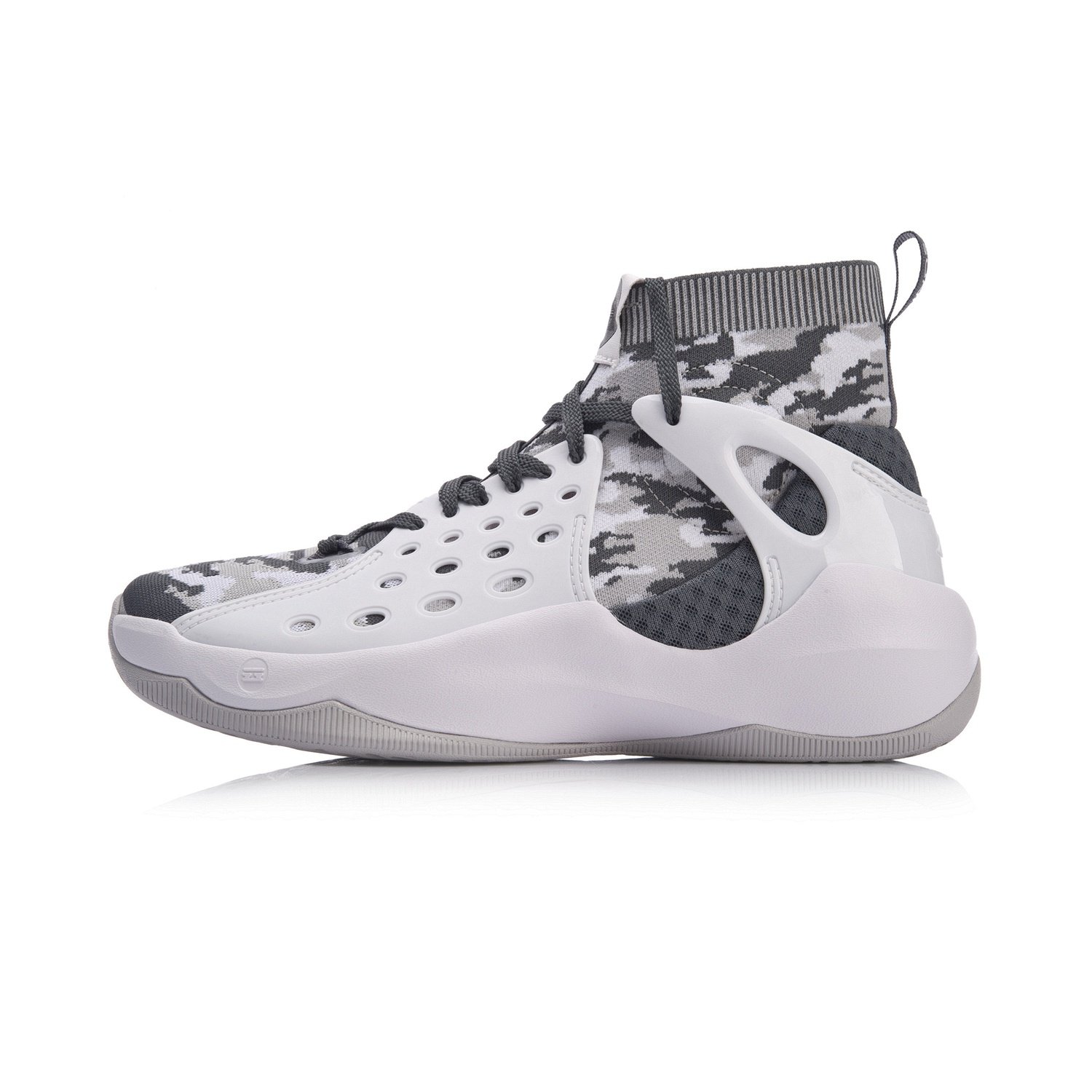 李宁篮球鞋男鞋音速6代新款cba云缓震袜套高帮专业比赛鞋aban021