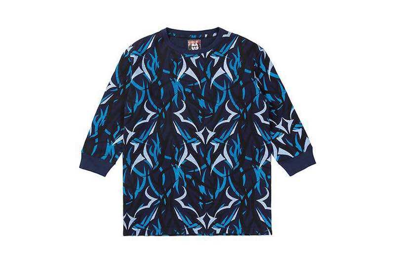 clot 蓝荆棘 七分袖t恤