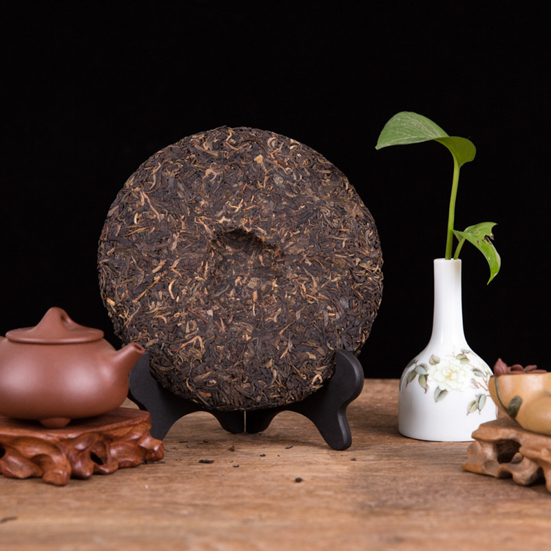 【7片】 中茶牌 普洱茶 2007年八八青饼 生茶 88青饼 生茶357克