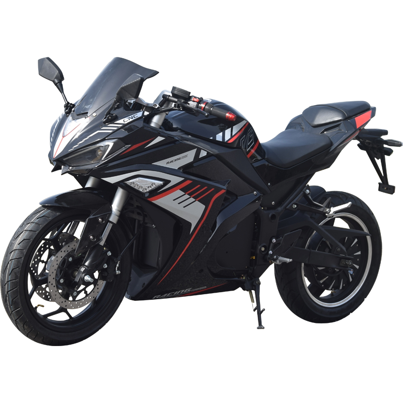 v6电动跑车趴赛电动摩托车电摩国标3c可上牌地平线电摩大跑车街车