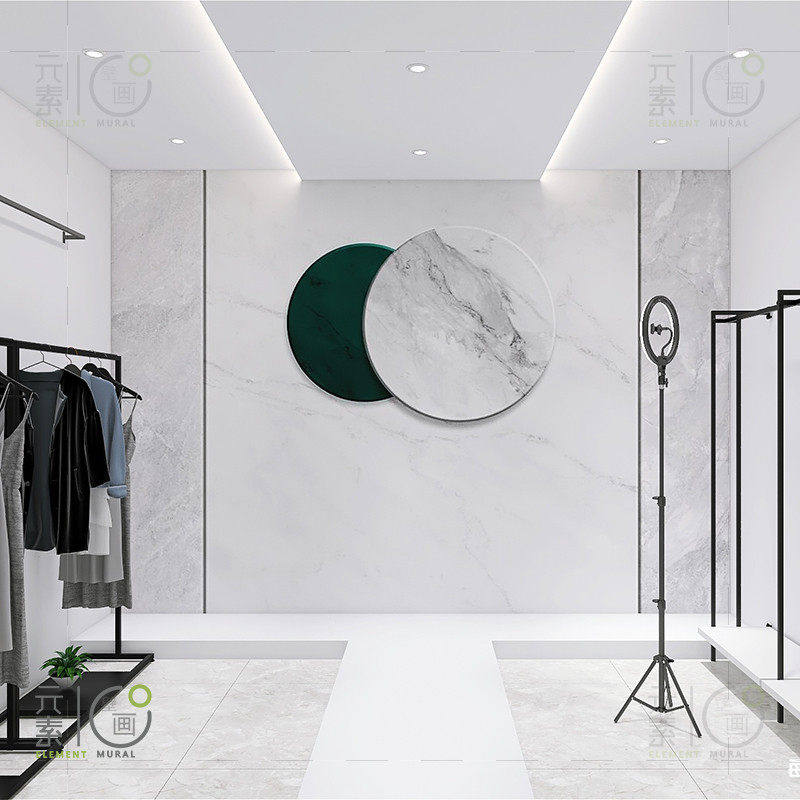 灰色鹿皮绒墙纸3d立体几何图形客厅卧室电视墙沙发背景墙壁纸已售7