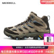 MERRELL迈乐户外运动徒步鞋情侣MOAB3 MID GTX防水透气登山鞋男女